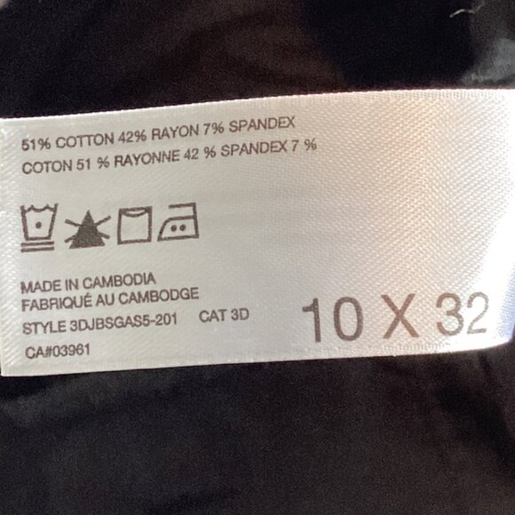 Alfred Sung Pant - Black - Size 10x32 - Picture 4 of 4